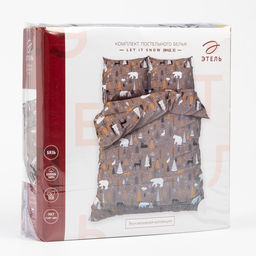 Постельное бельё Этель 2 сп Let it snow (вид 2) 175х215 см, 200х220 см, 70х70 см - 2 штуки  фото 12