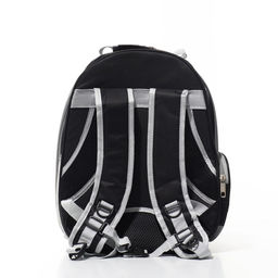 Рюкзак для переноски животных, прозрачный, 33 х 25 х 41 см - Пижон фото 3