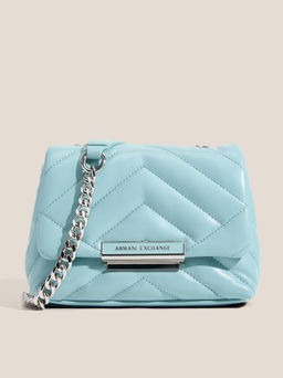 Кросс-боди ARMANI EXCHANGE VICTORIA Артикул 4361880, светло-голубой