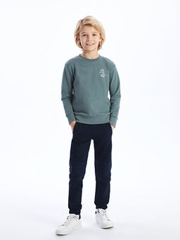 Beli Lastikli Basic Erkek ?ocuk Jogger E?ofman Alt?