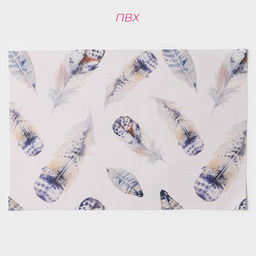 Салфетки сервировочные на стол Доляна «Легкость», 4 шт., 30×45 см, белые