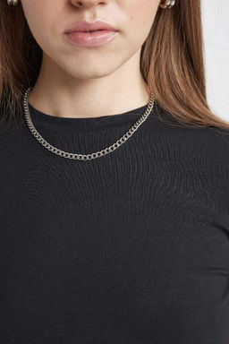 Базовая футболка классного кроя с короткими рукавами - Defacto фото 5