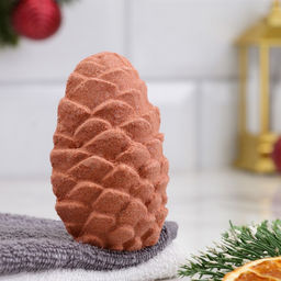 Бомбочка для ванн «Новогодняя шишка» аромат хвойного леса, 50 г