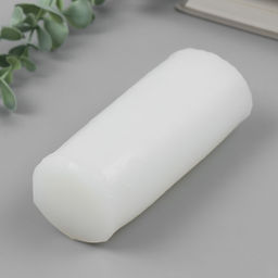 Молд силикононовый «Цилиндр. Полоски вертикальные» 5,5 х 5,5 х 12,3 см