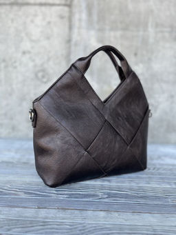 Женская сумка из эко кожи 0025 Бронза