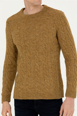 Мужской легкий свитер цвета хаки - U.s. polo assn фото 13