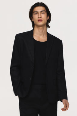 Americana de lino Slim Fit - H&m фото 6