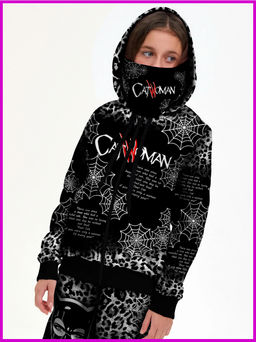 Спортивный костюм "Селина Кайл",чёрный