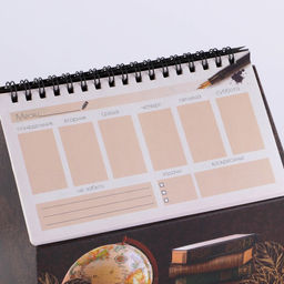 Планер - шкатулка Лучшему учителю, 50 листов, 16х15х12 см - Artfox фото 3