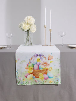 Дорожка на стол Этель Пасхальный цветок, 50?150 см, 100% хлопок, рогожка 160 г/м?