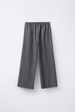 CHECK TROUSERS WITH DRAWSTRING - Zara фото 2