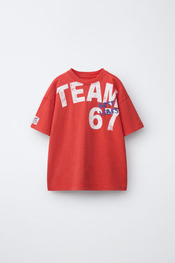 CAMISETA ESTAMPADA TEAM SIX SEVEN / Rojo