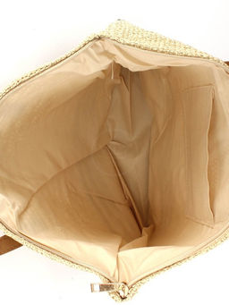 Сумка пляжная текстиль SNX-008, 1отдел, бежевый 259451 - Adelia фото 4