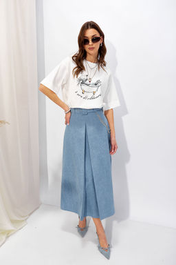 Юбка 4322 (голубой)