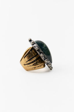 COWBOY RESIN STONE RING - Zara фото 2