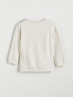 Bisiklet Yaka Erkek ?ocuk Sweatshirt 2li