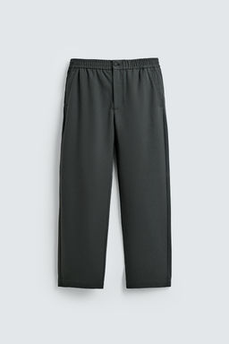 REGULAR FIT JOGGER WAIST TROUSERS