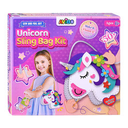 Набор творческая мастерская "Сумочка-единорог" в коробке