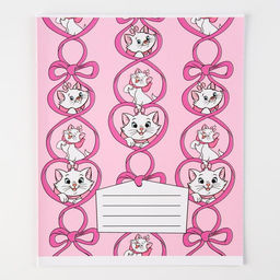 Цена за 10 шт. Тетрадь в клетку 12 листов, 5 видов МИКС, обложка мелованный картон, Коты Аристократы