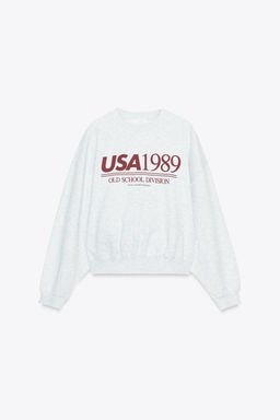 SLOGAN SWEATSHIRT - Zara фото 5