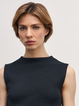 Базовый топ в рубчик / Zarina  фото 6