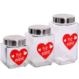 31062 Банки для сыпучих 3пр 0,5+0,75+1л. MB (х6) - Mayer&boch фото 2