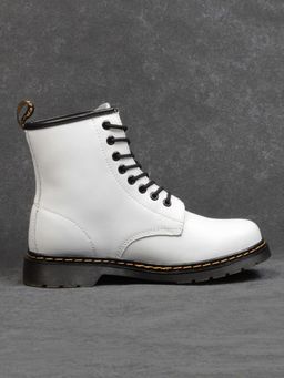 B6019-2 WHITE Ботинки демисезонные женские (натуральная кожа) - Фабричный китай фото 10