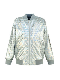 Ветровка детская серебро