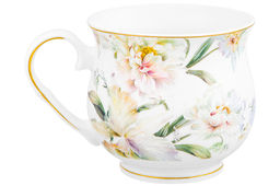 Кружка 480 мл 13,5*10*9 см "Корнелия" NEW BONE CHINA
