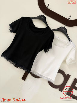 Футболка женская с гипюром - Bruno фото 8