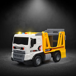 Машина "Автовоз. Перевозчик" (свет, звук) в коробке