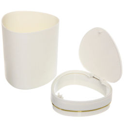 Контейнер для мусора "Velvet"1,5л белый