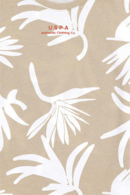 U. S. Polo Assn / Футболка светло-хаки для мальчика - U.s. polo assn фото 3