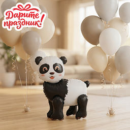 Интерьерное украшение Фигура-шар "Панда"
