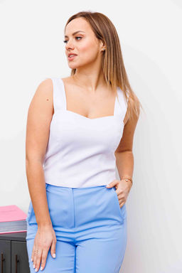 Топ AURA 2137-164 белый