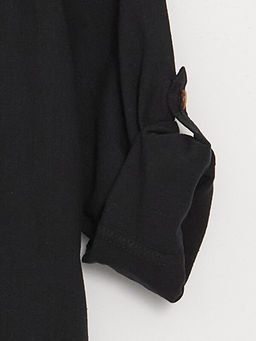 Hakim Yaka Basic Uzun Kollu Erkek ?ocuk G?mlek