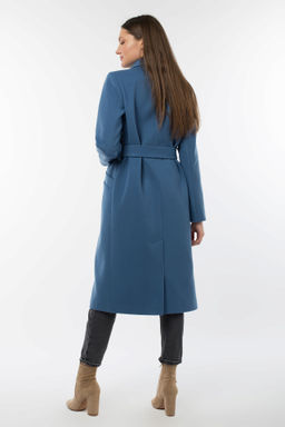 Пальто женское демисезонное (пояс) - El podio фото 3