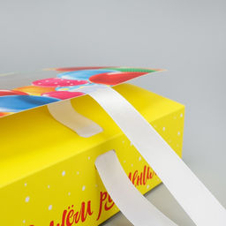 Цена за 5 шт. Коробка-фоторамка складная С Днём рождения!, 20 х 18 х 5 см - Дарите счастье фото 4