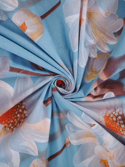 Простыня бязь люкс - Ромашки 150х215