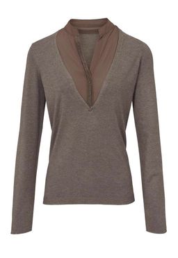 Пуловер 2 в 1, серый - Heine фото 2