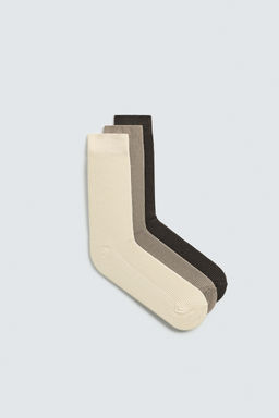 3-PACK OF LIGHTWEIGHT SOCKS - Zara фото 2