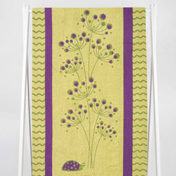 Полотенце махровое 6с102.411ж1 Мелодия лета(3-сирень4) 67х150см