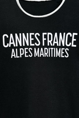 CAMISETA TEXTO VIVOS CONTRASTE / Negro - Zara фото 8