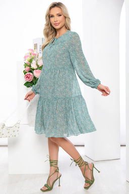 Платье Парадиз (олива) П8784 - Lt collection фото 15