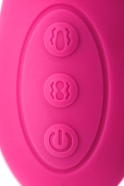 Виброшарики и стимулятор внешних эрогенных зон LEroina Tella, силикон, розовые, 10 см