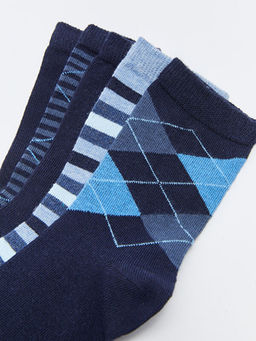 Desenli Erkek ?ocuk Soket ?orap 5li - Waikiki фото 3