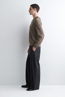 JERSEY DE PUNTO DE LINO CON CUELLO REDONDO - H&m фото 10