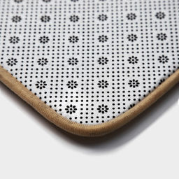 Коврики для ванной и туалета Доляна Lightning, 2 шт: 40?50 см, 50?80 см, цвет бежевый  фото 5