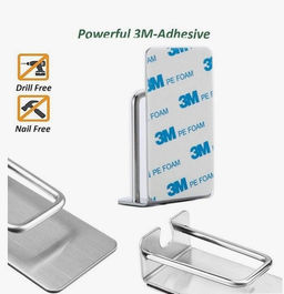 Держатель для кухни (длинный) , крючок 5см, 25г размер 7x4см