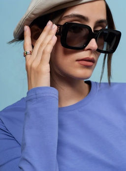 K10726 Лонгслив ДЖИНСОВЫЙ